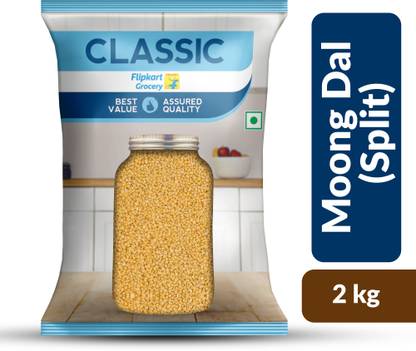 Classic Yellow Moong Dal (Split) by Flipkart Grocery