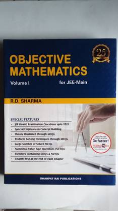Objective Mathematics By R.D Sharma
for Jee Main (Set Of 2 Volumes)