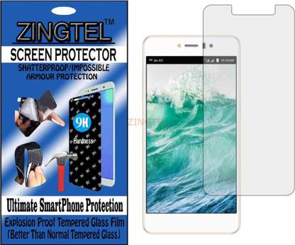 ZINGTEL Impossible Screen Guard for RELIANCE JIO LYF WATER 8