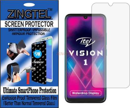 ZINGTEL Impossible Screen Guard for ITEL VISION 1