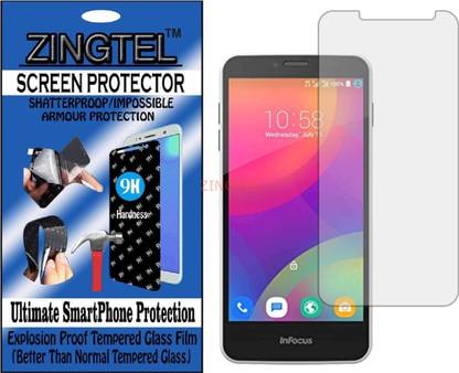 ZINGTEL Impossible Screen Guard for INFOCUS M370