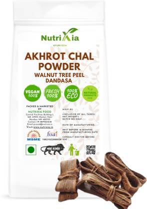 Nutrixia food Dandasa Powder - Walnut Tree Peel - Akhrot Chhal - Juglans