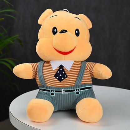 Floweraura Decorative Cute Little Pooh Teddy Bear Gift's For Kids Birthday  - 11 inch