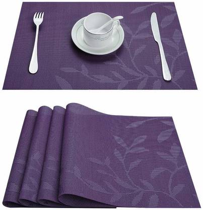 UniKart Rectangular Pack of 4 Table Placemat