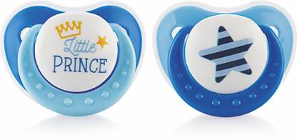 Beebaby Orthodontic Silicone Baby Pacifier with Protective cap. (Pack of 2) Soother