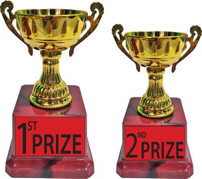 BAREEZÉ PURE 6 Inch & 5.5 Inch /first prize trophy /second prize/CRICKET trophy/trophy cup/ Trophy