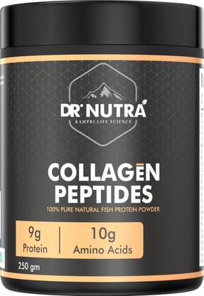 Dr.Nutra Fish Collagen Peptide 250gm, Natural Unflavored