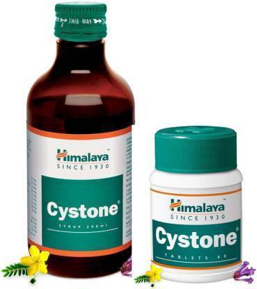 HIMALAYA cystone tab 60 or cystone syrup 200 ml