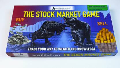 Gaurav Bhagat Academy The Stock Market Game, best board game for all ages Educational Board Games
