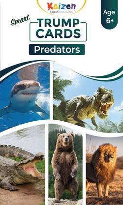 Kaizen MicroLessons Smart Cards. (Predators Trump Cards)