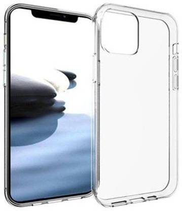 CaseTunnel Back Cover for Apple iphone 12 Pro (Transparent, Flexible, Silicon , Perfect Fitting))