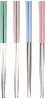 QBLYN Eating Stainless Steel Korean Chopstick