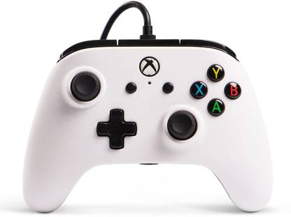 Xbox One Wired Controller - White Enhanced Edition