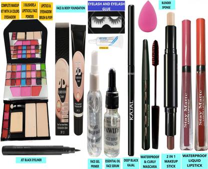 INWISH COMPLETE FACE MAKEUP COMBO SET WITH ALL BASIC MAKEUP ESSENTIAL PRODUCTS ASET13-10