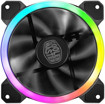 COOLER MASTER MF120 S2, Dual Halo Lighting Design, ARGB Fans Cooling Fan All in one Cooler