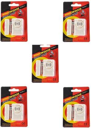 VOID 5 pcs Wireless Door Window Security Burglar Sensor Alarm With Magnetic Sensor Door & Window Door Window Alarm