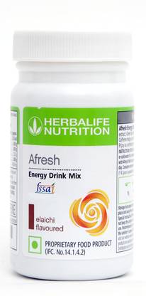 HERBALIFE Afresh Energy Drink - Elaichi Flavor For Fat Loss Energy Drink