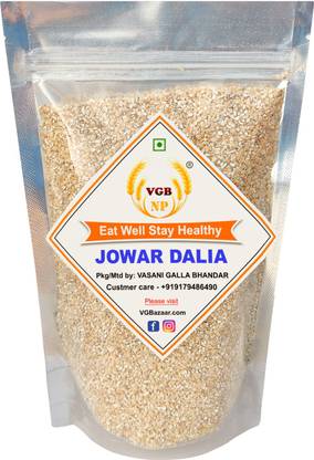 VGBNP Sorghum Daliya|Jowar Dalia | A Healthy Diet Solution 800g, Pack Of 4 (200g x 4) Jowar