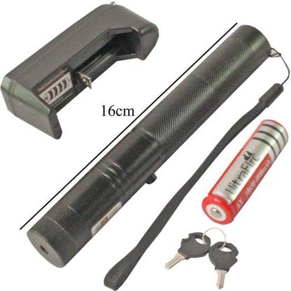 Jeeya Rechargeable 532nm Green laser Pointer (Pack of 1)