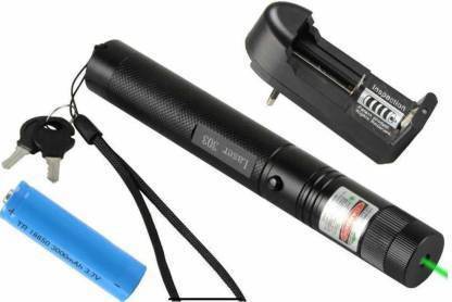 XTRDT Laser Light - 5000mW Green Light Flashlight Adjustable Focus with Visible Torch