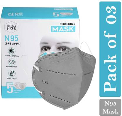 Digital Hub N95 Mask FF2 & N95 mask Reusable, Washable