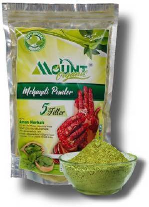 MountOrganic Mehendi Powder Special 5 Filter Bridal Henna Natural Mehendi