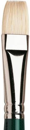 Winsor & Newton Winton Hog Bristle Brush - Short Flat / Bright - Short Handle - Size - 10
