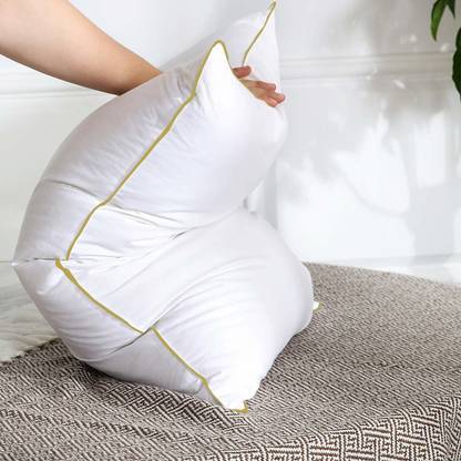 SWHF Down & Feather Solid Sleeping Pillow Pack of 1