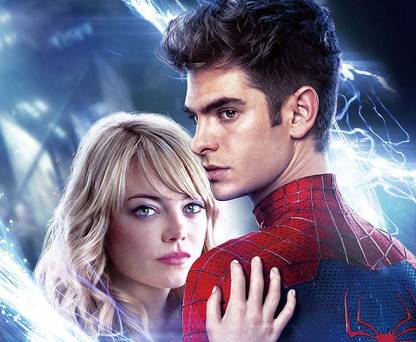 Spider Man The Amazing Spider Man 2 Andrew Garfield Emma Stone Matte Finish Poster Paper Print