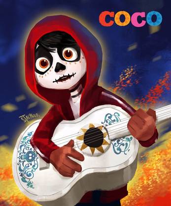 Coco Poster Multicolor Photo Paper Print (12 inch X 18 inch, Rolled) Photographic Paper