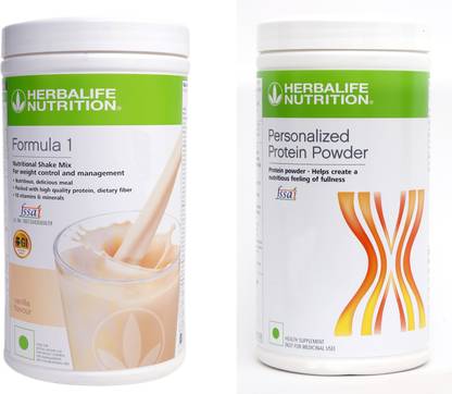 HERBALIFE Formula 1 Shake Vanilla Flavor With Protein Powder 400 Gram Protein Shake