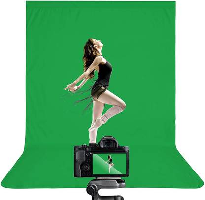 Hiffin ® 8x14 Ft, Green Professional Backdrop for Background Photography Translucent Reflector Umbrella