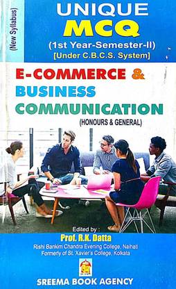 E-Commerce & Business Communication - 1st Year-Semester - II - Unique MCQ - English Version