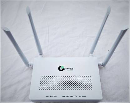 Optinueva SO821GWV-D Wireless Router 5 GHz, 2.4 GHz 850 Mbps Wifi Speed Dual Band External Antenna Ethernet (Cable Broadband), NA