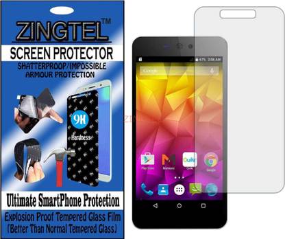 ZINGTEL Impossible Screen Guard for MICROMAX Q345 (CANVAS SELFIE LENS)