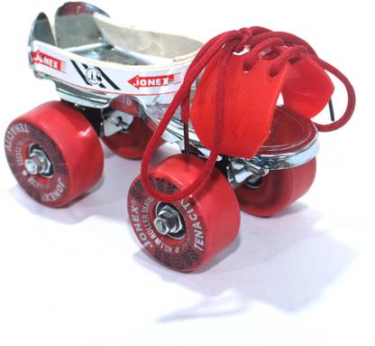 JJ Jonex Baby Tenacity Adjustable Quad Roller Skates Kids for Age 3 -7 Years Old (MYC) Quad Roller Skates - Size 11 Kid - 1 Kid UK
