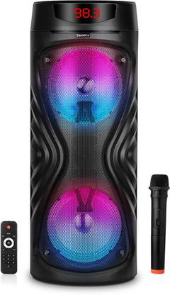 TRONICA ZEBRA WITH WIRELESS MIC 60 W Bluetooth Party Speaker