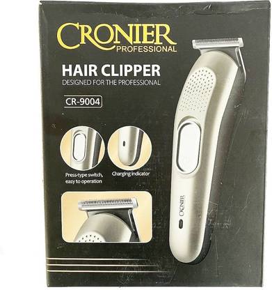 cronier CR9004 Trimmer 45 min  Runtime 9 Length Settings