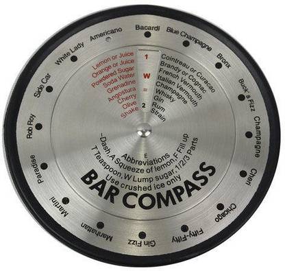 OMG Trends Bar Compass 1 - Piece Bar Set