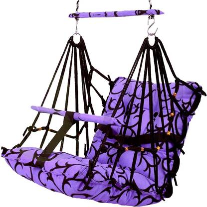 Kicchipai Cotton Baby Big Swing 1-5 Year Folding & Washable With Safety Belt Indor-Outdor Bouncer