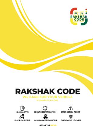 RAKSHAK CODE Sticker & Decal for Car & Bike