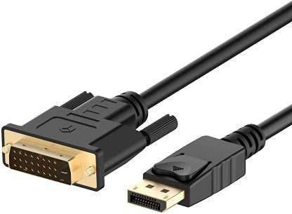 SINGING NOISE DVI Cable 1.8 m Displayport to DVI Cable Adapter, DP to DVI 24+1 Connector