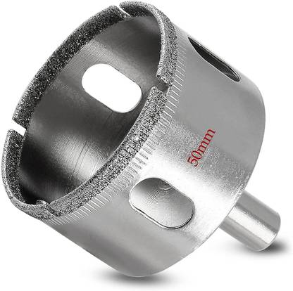 uptodatetools 50mm/2 inch Diamond Hole Saw, 1.1 inch Cutting Depth Diamond Diamond Drill Bits