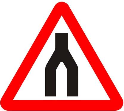 Ladwa Start Of Dual Carriageway Cautionary Retro Reflective Road Signage Emergency Sign