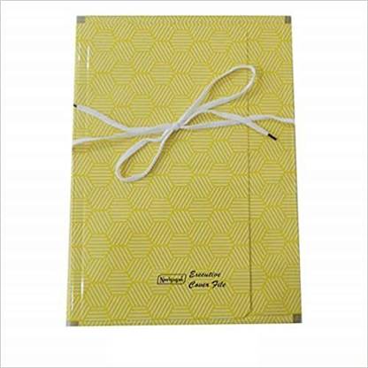 NEELGAGAN Hard Card Board Hard Card Board Four Flapper File, (40cm X 58cm), Folder with Elastic Band