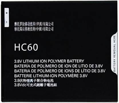 VEHUB Mobile Battery For  Motorola HC60 || C Plus - 4000mAh Battery