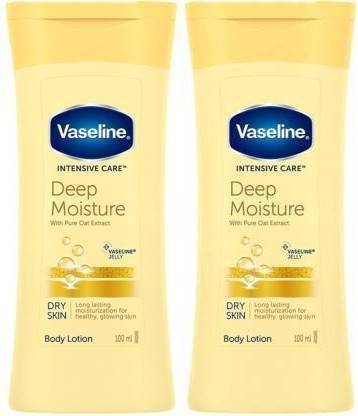 Vaseline DEEP MOISTURE BODY LOTION 200 ML X 2