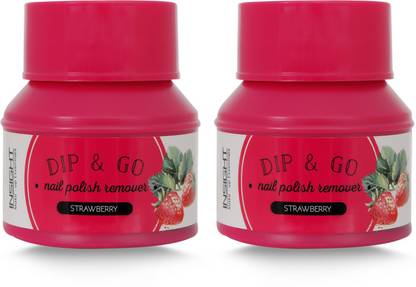 Insight Dip And Go Nail Polish Remover (Strawberry) Pack of 2