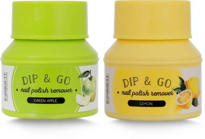 Insight Dip And Go Nail Polish Remover (Green Apple & Lemon)