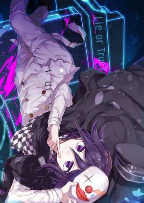 Danganronpa V3 Ouma Kokichi Cape Mask Matte Finish Poster Paper Print